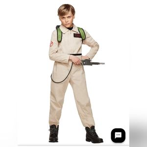 Like New Spirit Halloween Kids Ghostbusters Costume Size 12-14Y